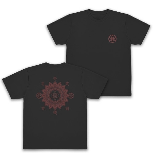 NARUTO-ナルト- 疾風伝 万華鏡写輪眼 ドライTシャツ/BLACK-M - 公式商品画像 | AniSmile