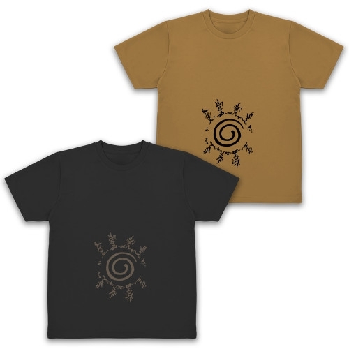 NARUTO-ナルト- 疾風伝 八卦の封印式 ドライTシャツ/COYOTE-XL - 公式商品画像 | AniSmile