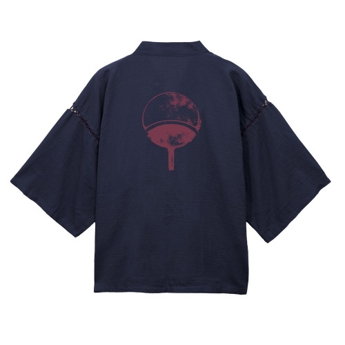 NARUTO-ナルト- 疾風伝 うちは 甚平/紺-大(XL~XXL) 画像 2 | AniSmile