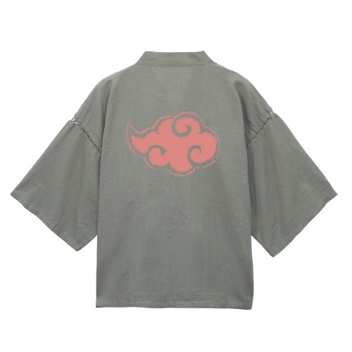 NARUTO-ナルト- 疾風伝 暁 甚平/利休鼠-中(M~L) 画像 2 | AniSmile