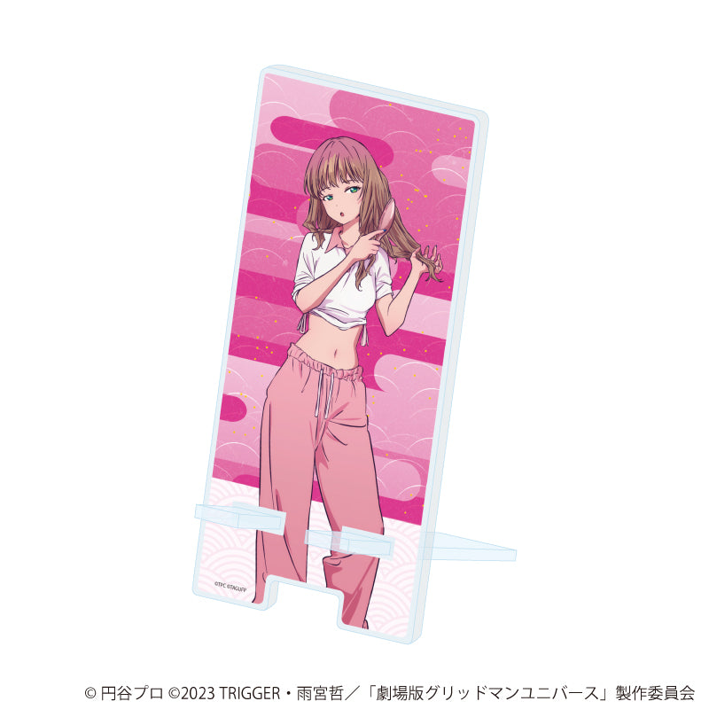 スマキャラスタンド「グリッドマンユニバース」26/南夢芽 お風呂上りver.(描き下ろしイラスト) - 公式商品画像 | AniSmile