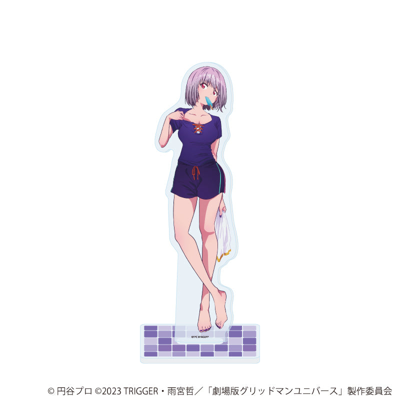 アクリルスタンド「グリッドマンユニバース」51/新条アカネ お風呂上りver.(描き下ろしイラスト) - 公式商品画像 | AniSmile