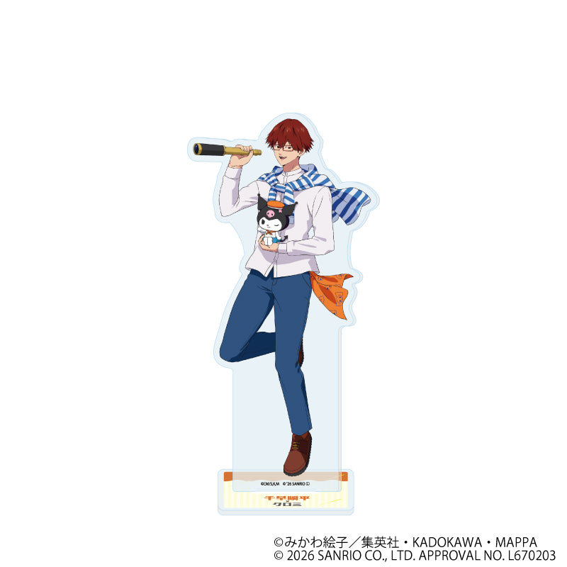 アクリルスタンド「忘却バッテリー×サンリオキャラクターズ」04/千早瞬平×クロミ(コラボイラスト) - 公式商品画像 | AniSmile