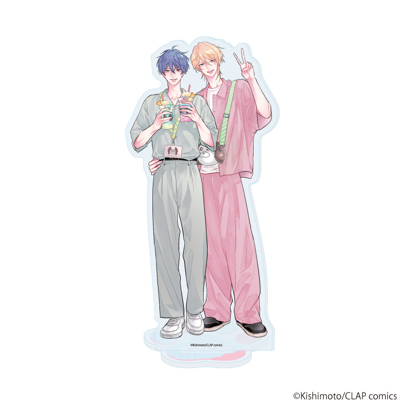 アクリルスタンド「相原君と嘉島君はラブコメかもしれない」01/相原友樹&嘉島直人(描き下ろしイラスト) - 公式商品画像 | AniSmile