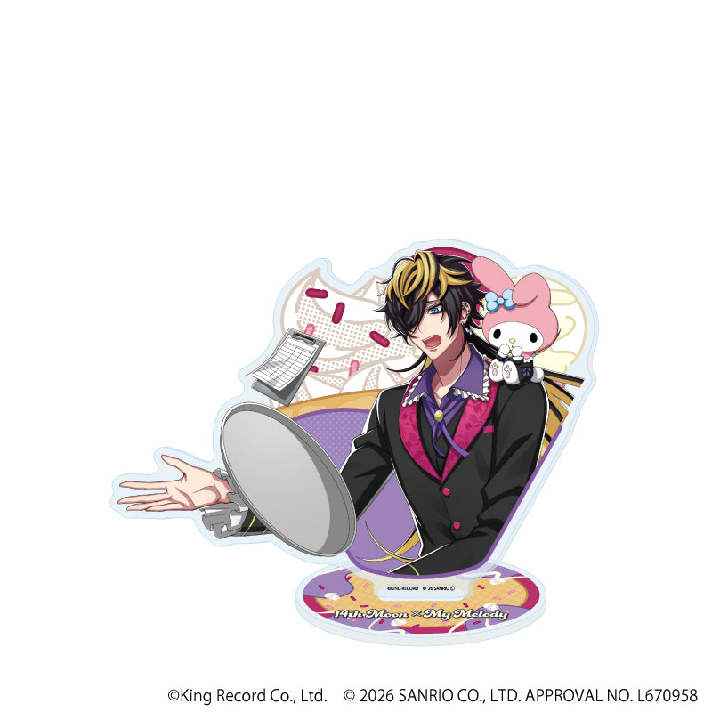 アクリルスタンド「ヒプノシスマイク SANRIO NAKAYOKU EDIT」35/四十物 十四×マイメロディ(コラボイラスト) - 公式商品画像 | AniSmile