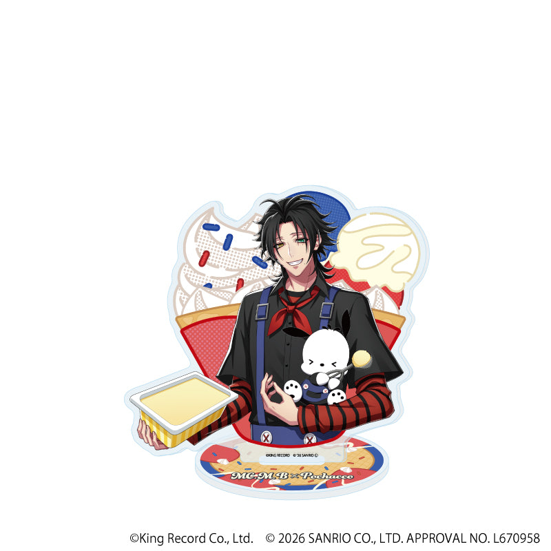 アクリルスタンド「ヒプノシスマイク SANRIO NAKAYOKU EDIT」32/躑躅森 盧笙×パタパタペッピー(コラボイラスト) 画像 2 | AniSmile