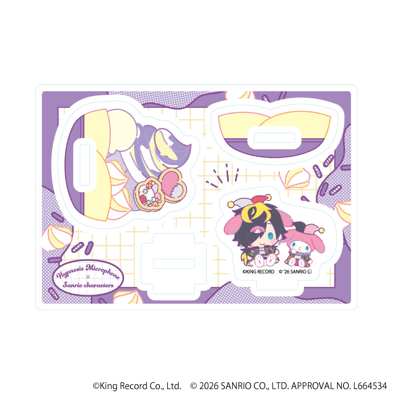アクリルスタンド「ヒプノシスマイク SANRIO NAKAYOKU EDIT」32/躑躅森 盧笙×パタパタペッピー(コラボイラスト) 画像 5 | AniSmile
