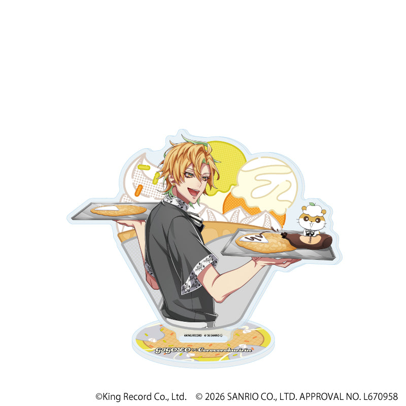 アクリルスタンド「ヒプノシスマイク SANRIO NAKAYOKU EDIT」29/伊弉冉 一二三×コロコロクリリン(コラボイラスト) - 公式商品画像 | AniSmile