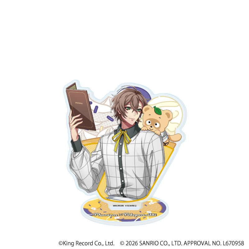 アクリルスタンド「ヒプノシスマイク SANRIO NAKAYOKU EDIT」26/夢野 幻太郎×ぽこぽん日記(コラボイラスト) - 公式商品画像 | AniSmile