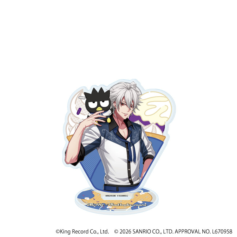アクリルスタンド「ヒプノシスマイク SANRIO NAKAYOKU EDIT」22/碧棺 左馬刻×バッドばつ丸(コラボイラスト) - 公式商品画像 | AniSmile