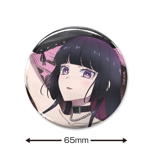 ロックは淑女の嗜みでして 描き下ろし 黒鉄音羽 65mm缶バッジ ボンテージコスチューム. 画像 2 | AniSmile