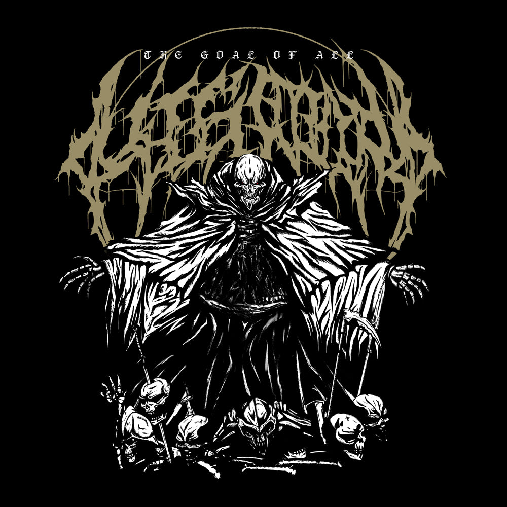 オーバーロードIV The goal of all life is death 袖リブロングスリーブTシャツ/BLACK-S 画像 2 | AniSmile