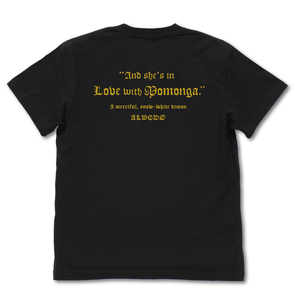 オーバーロードIV アルベド Tシャツ/BLACK-S 画像 2 | AniSmile