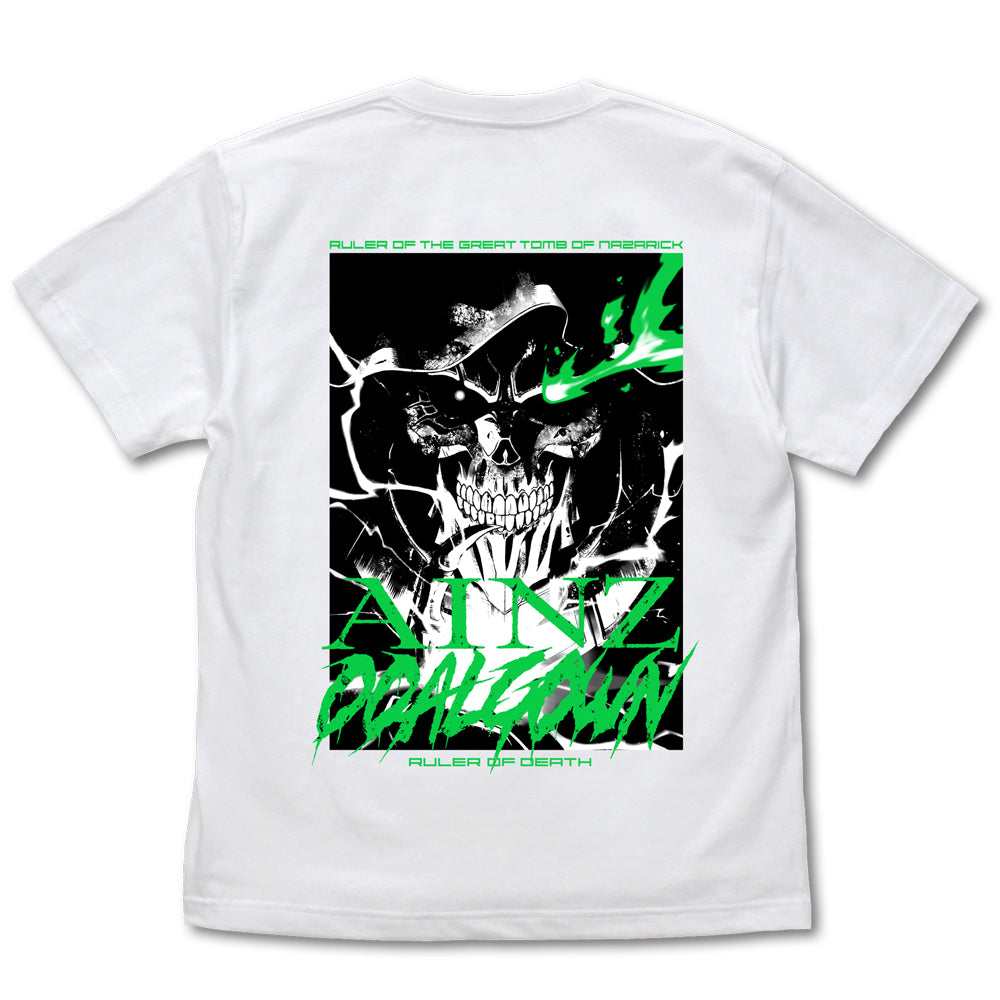 オーバーロードIV 死の支配者 アインズ Tシャツ/WHITE-S 画像 2 | AniSmile