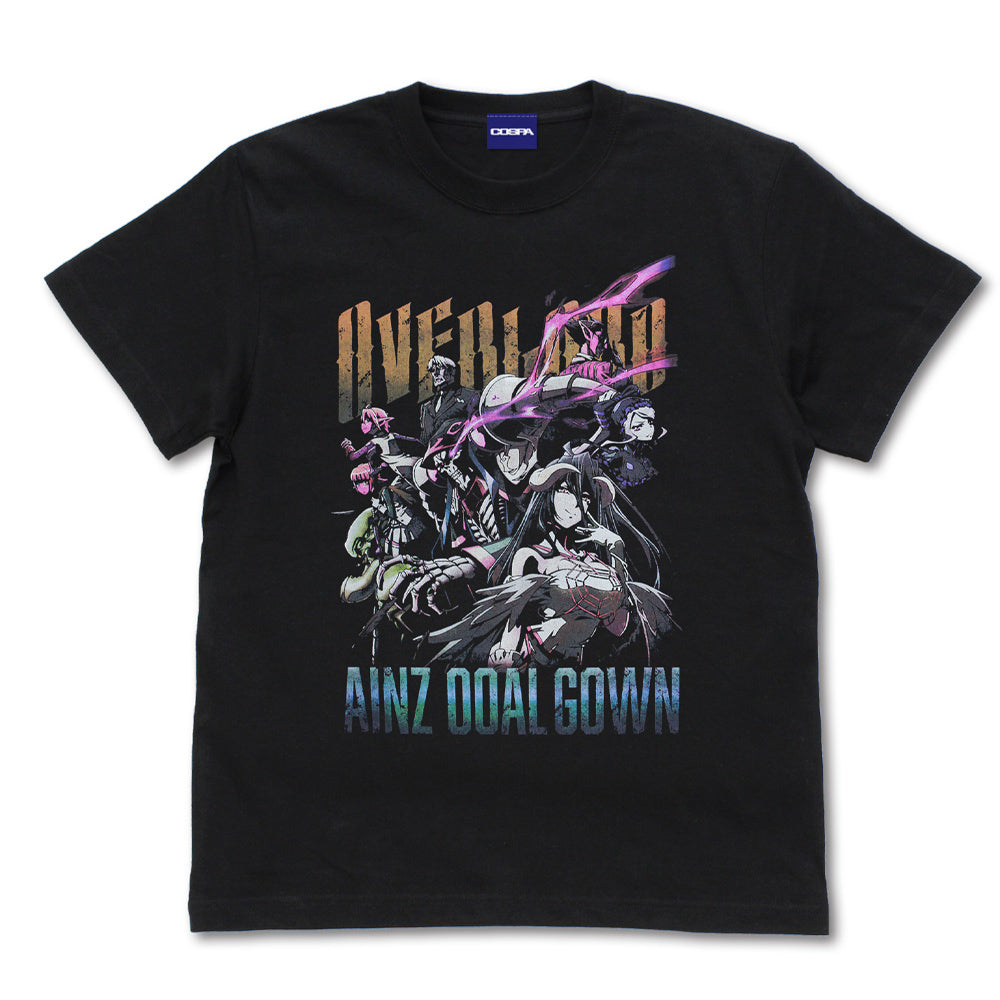 オーバーロードIV オーバーロード フルカラーTシャツ/BLACK-S - 公式商品画像 | AniSmile