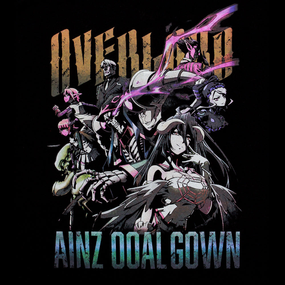 オーバーロードIV オーバーロード フルカラーTシャツ/BLACK-S 画像 2 | AniSmile