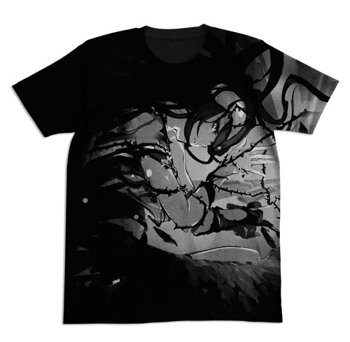 オーバーロードⅡ アルベド オールプリントTシャツ/BLACK-S - 公式商品画像 | AniSmile