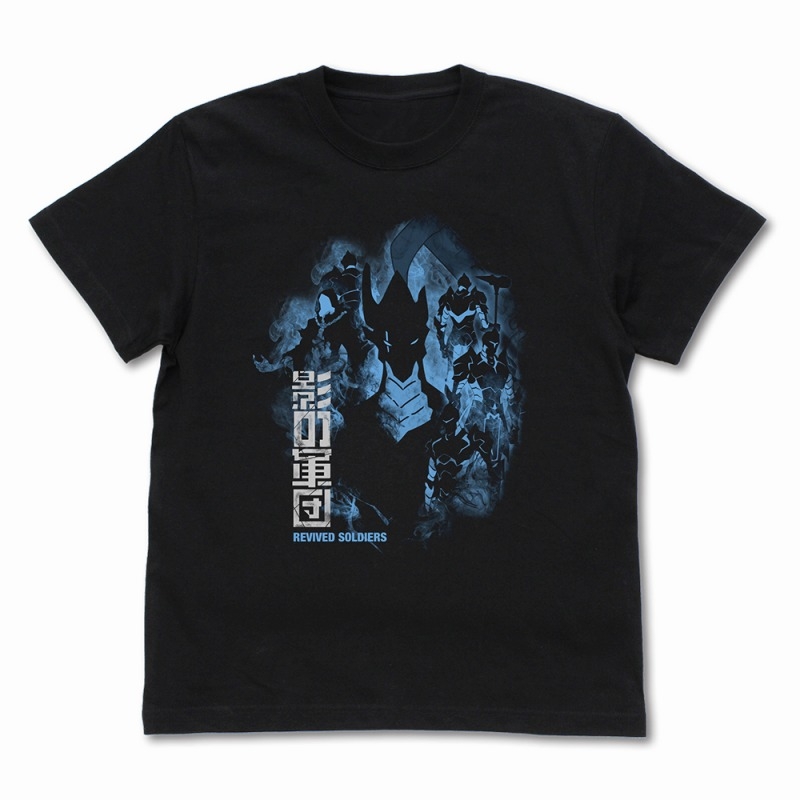 アニメ『俺だけレベルアップな件』 影の軍団 Tシャツ/BLACK-S - 公式商品画像 | AniSmile