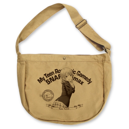 やはり俺の青春ラブコメはまちがっている。完 一色いろは ニュースペーパーバッグ/SAND KHAKI - 公式商品画像 | AniSmile