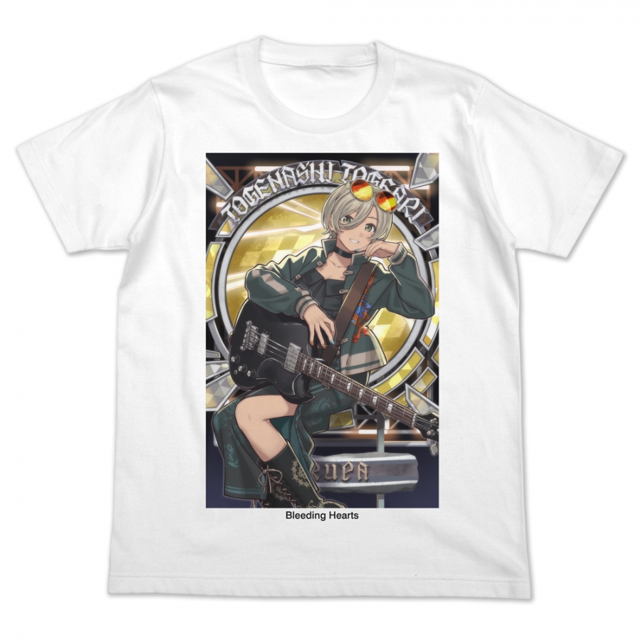 ガールズバンドクライ 描き下ろし ルパ フルカラーTシャツ 爆ぜて咲くVer./WHITE-S - 公式商品画像 | AniSmile