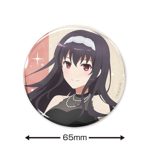 冴えない彼女の育てかた 描き下ろし 霞ヶ丘詩羽 65mm缶バッジ Blooming dress 图片 2 | AniSmile