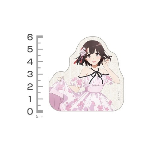 冴えない彼女の育てかた 描き下ろし 加藤恵 ミニステッカーセット Blooming dress 图片 2 | AniSmile