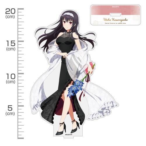 冴えない彼女の育てかた 描き下ろし 霞ヶ丘詩羽 アクリルスタンド(大)Blooming dress Image 2 | AniSmile