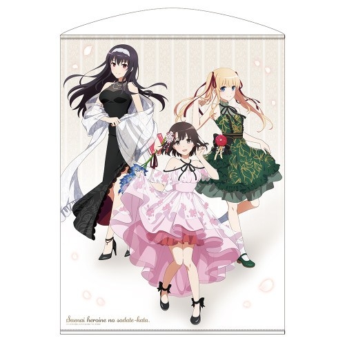 冴えない彼女の育てかた 描き下ろし 恵・英梨々・詩羽 100cmタペストリー Blooming dress - AniSmile