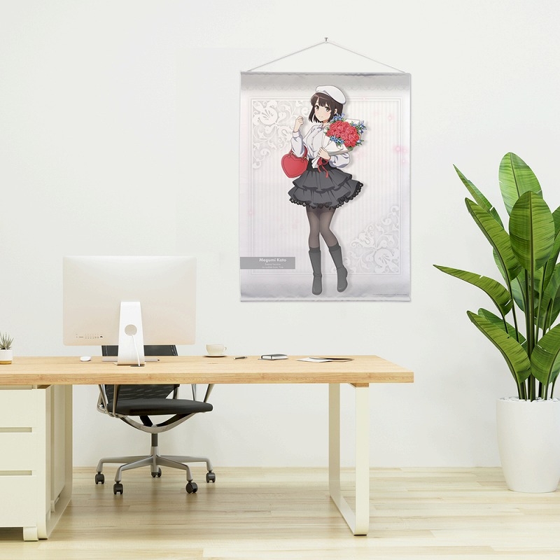冴えない彼女の育てかた Fine 描き下ろし 加藤恵 100cmタペストリー バースデーデートVer. 画像 3 | AniSmile