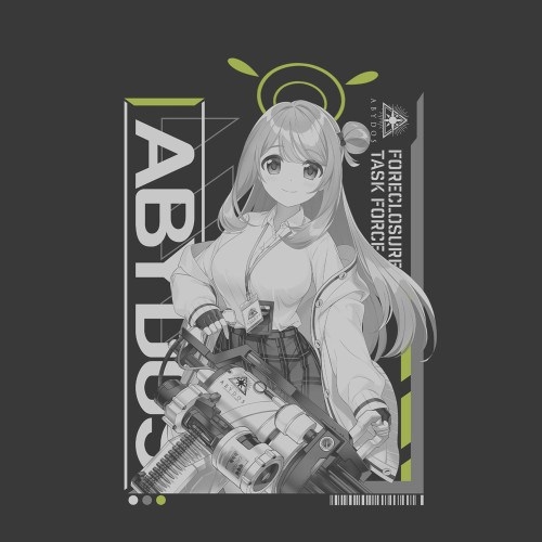 『ブルーアーカイブ』ノノミ Tシャツ/SUMI-M 画像 2 | AniSmile
