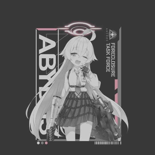 『ブルーアーカイブ』ホシノ Tシャツ/SUMI-M 画像 2 | AniSmile