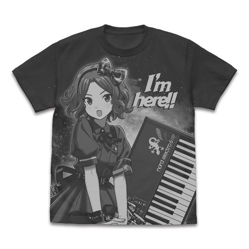 ガールズバンドクライ 海老塚智 オールプリントTシャツ/SUMI-XL - 公式商品画像 | AniSmile