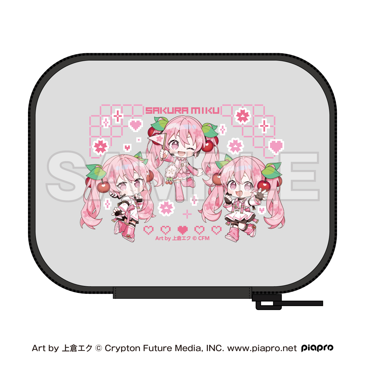桜ミク×Shibuya Sakura Stage ガジェットポーチ - 公式商品画像 | AniSmile