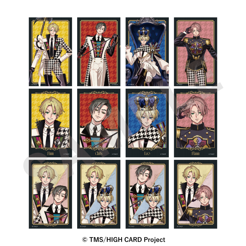 HIGH CARD トレーディングミニブロマイド(2枚入り/全12種) 画像 2 | AniSmile
