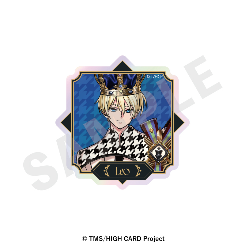 HIGH CARD オーロラステッカーセット(レオ・コンスタンティン・ピノクル) 画像 3 | AniSmile