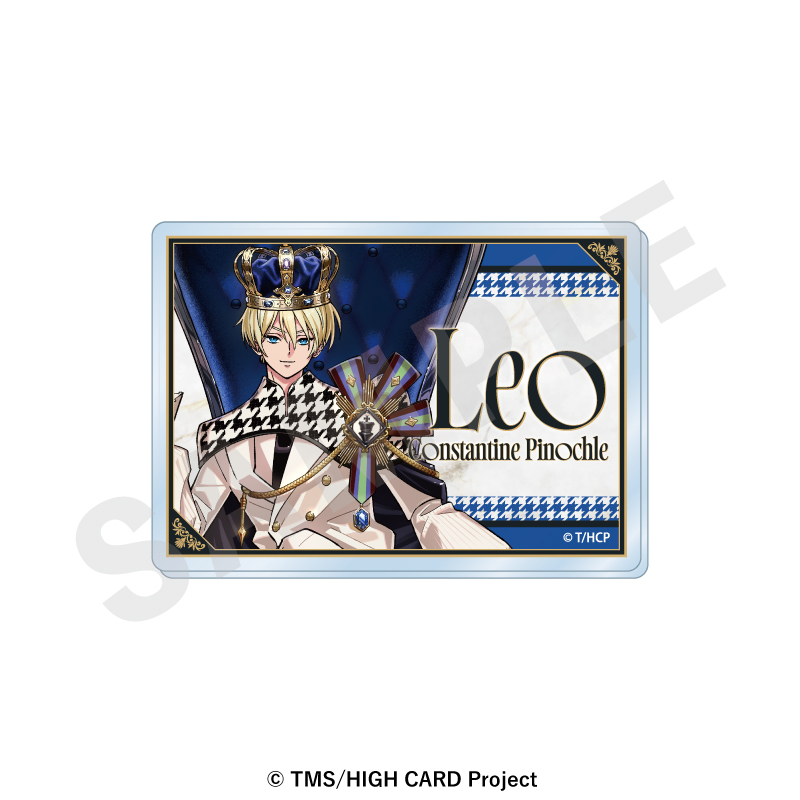HIGH CARD ネームバッジ(レオ・コンスタンティン・ピノクル) - 公式商品画像 | AniSmile