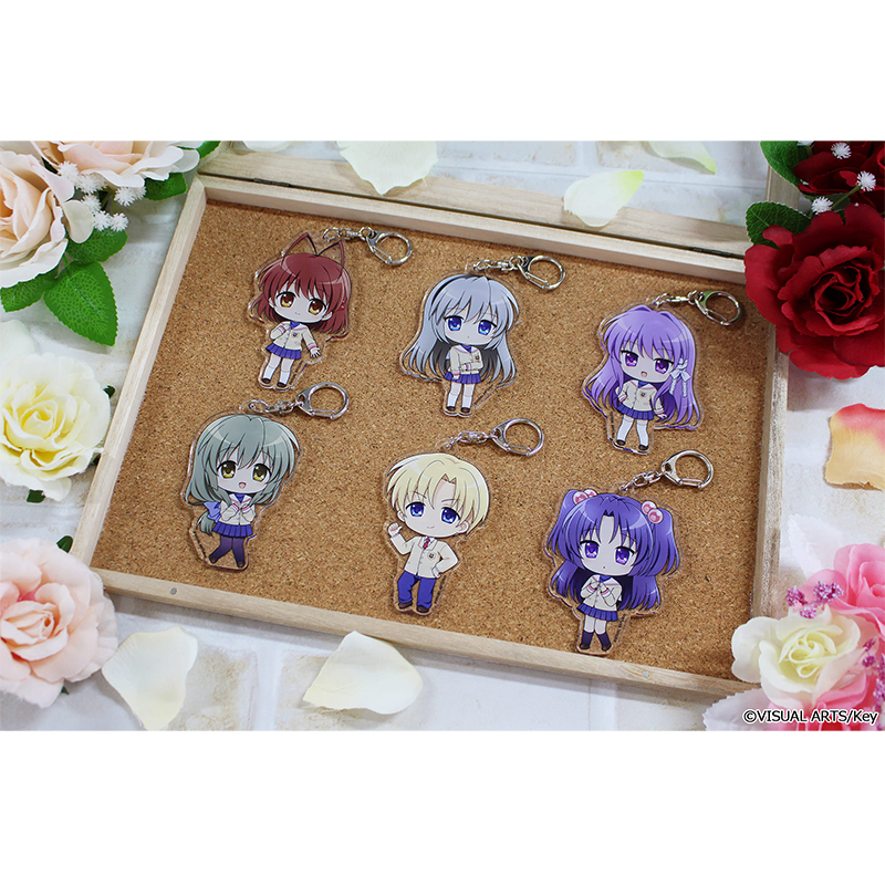 Key world festival 【CLANNAD】 ぷちちょこアクリルキーホルダー【古河渚】 画像 3 | AniSmile