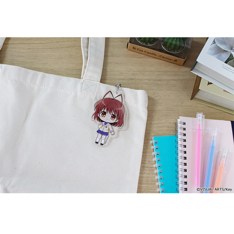 Key world festival 【CLANNAD】 ぷちちょこアクリルキーホルダー【古河渚】 画像 2 | AniSmile