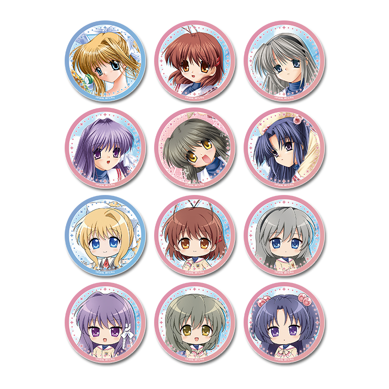 Key world festival 【AIR/CLANNAD】 トレーディング缶バッジ - 公式商品画像 | AniSmile