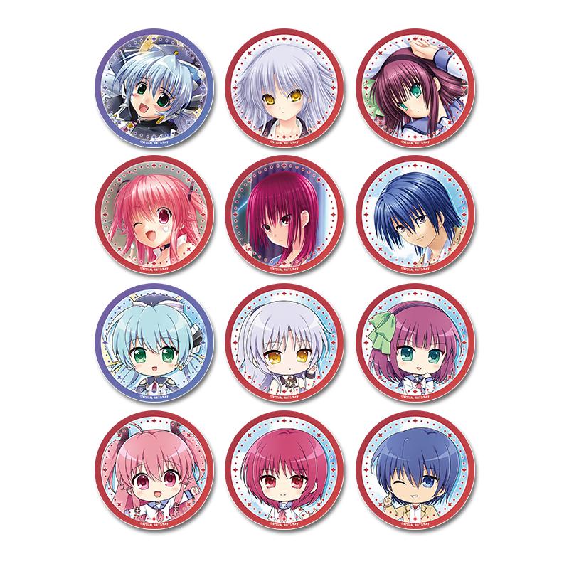 Key world festival 【planetarian 〜ちいさなほしのゆめ〜/Angel Beats!】 トレーディング缶バッジ - 公式商品画像 | AniSmile