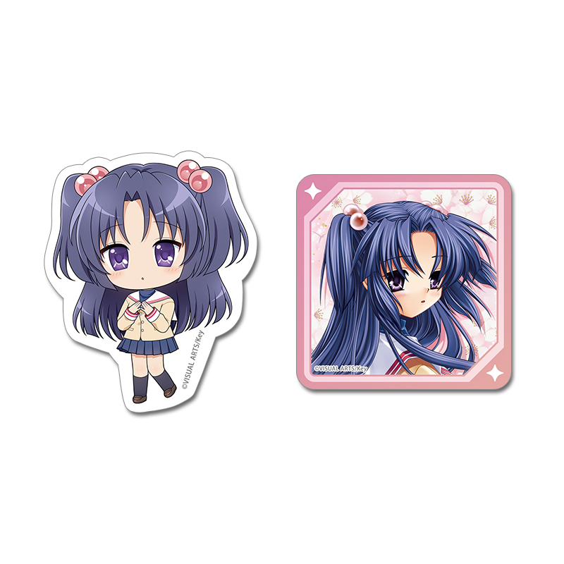 Key world festival 【CLANNAD】 ステッカーセット【一ノ瀬ことみ】 - 公式商品画像 | AniSmile