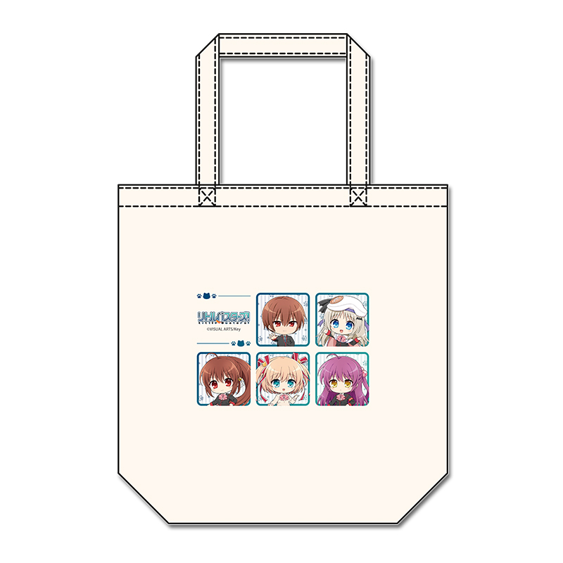 Key world festival 【リトルバスターズ!】 ぷちちょこキャンバストートバッグ - 公式商品画像 | AniSmile