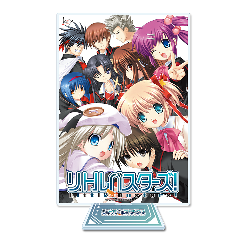 Key world festival 【リトルバスターズ!】 アクリルビジュアルボード【パッケージ風】 - 公式商品画像 | AniSmile