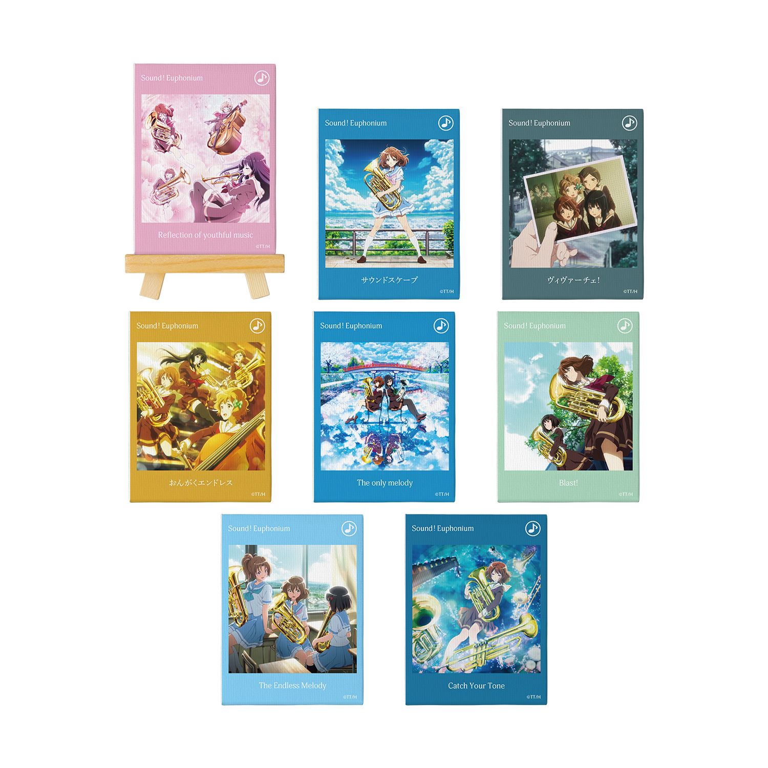 「響け!ユーフォニアム」シリーズ トレーディングミニキャンバスボード ver.B(単位/単品) - 公式商品画像 | AniSmile