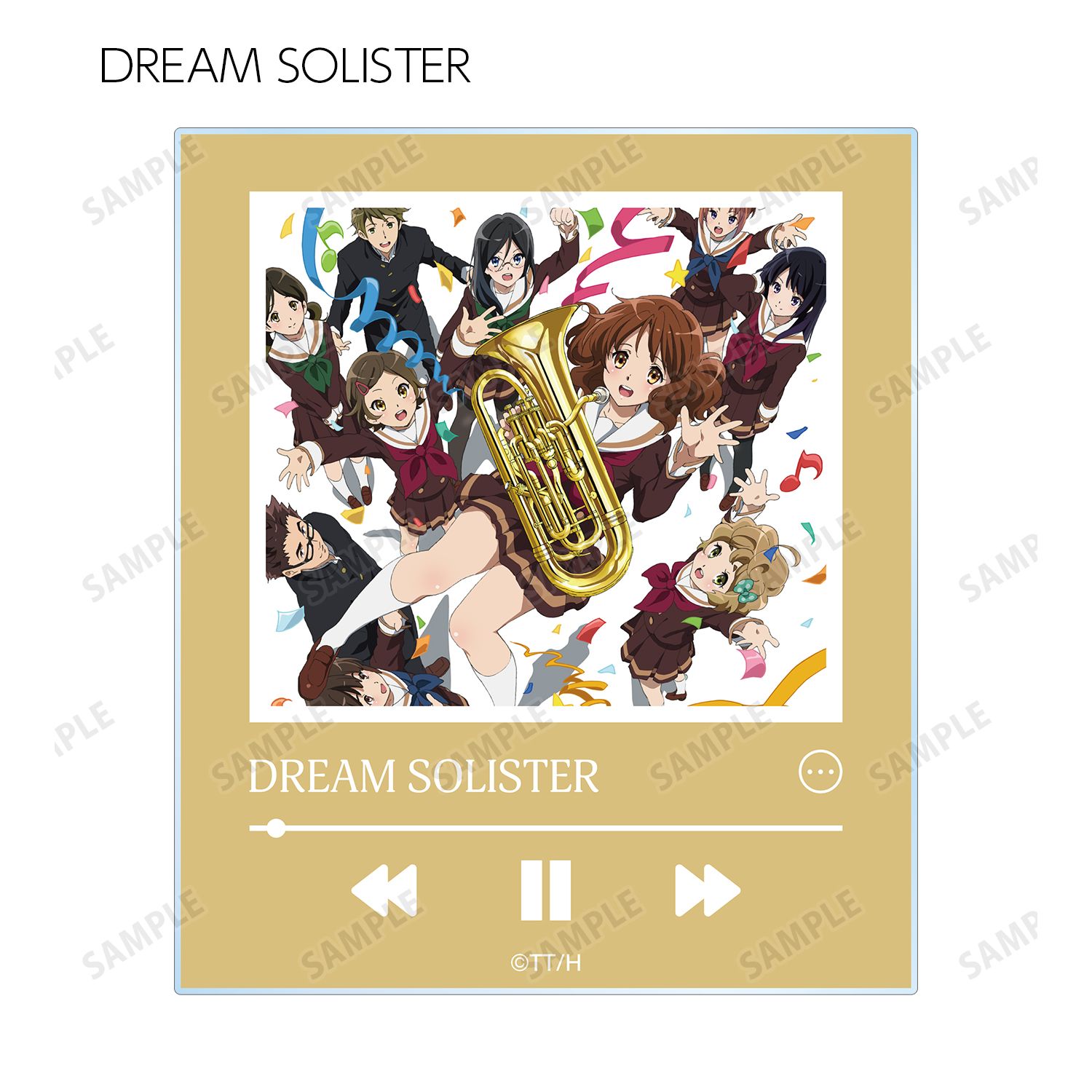 「響け!ユーフォニアム」シリーズ トレーディングミュージックプレイヤー風アクリルカード ver.A(単位/単品) 画像 3 | AniSmile
