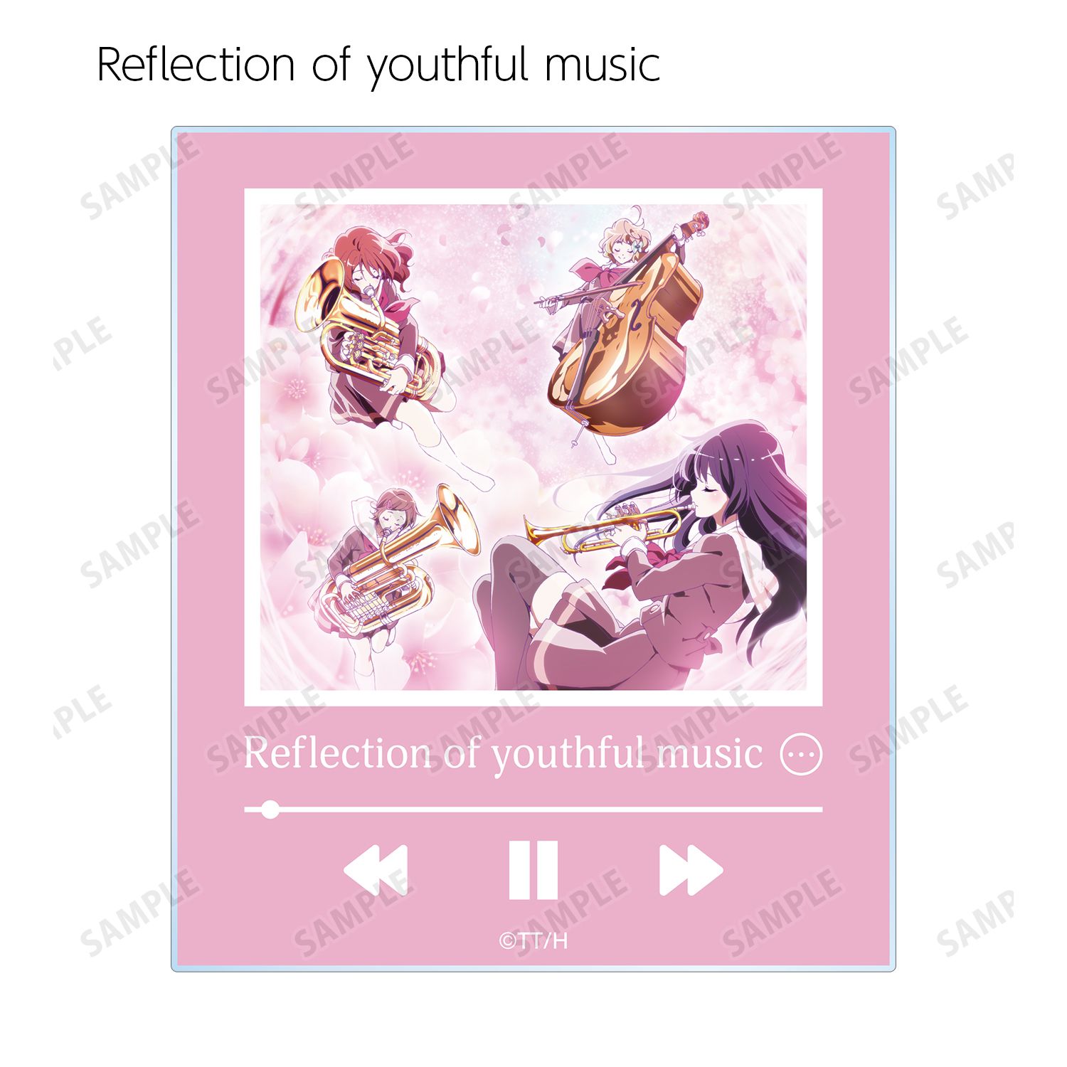 「響け!ユーフォニアム」シリーズ トレーディングミュージックプレイヤー風アクリルカード ver.B(単位/単品) 画像 3 | AniSmile