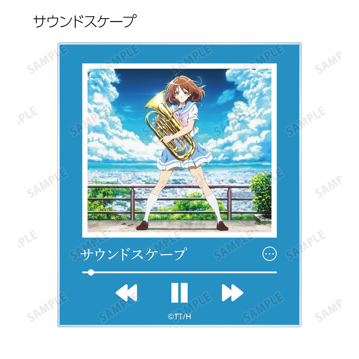 「響け!ユーフォニアム」シリーズ トレーディングミュージックプレイヤー風アクリルカード ver.B(単位/単品) 画像 4 | AniSmile