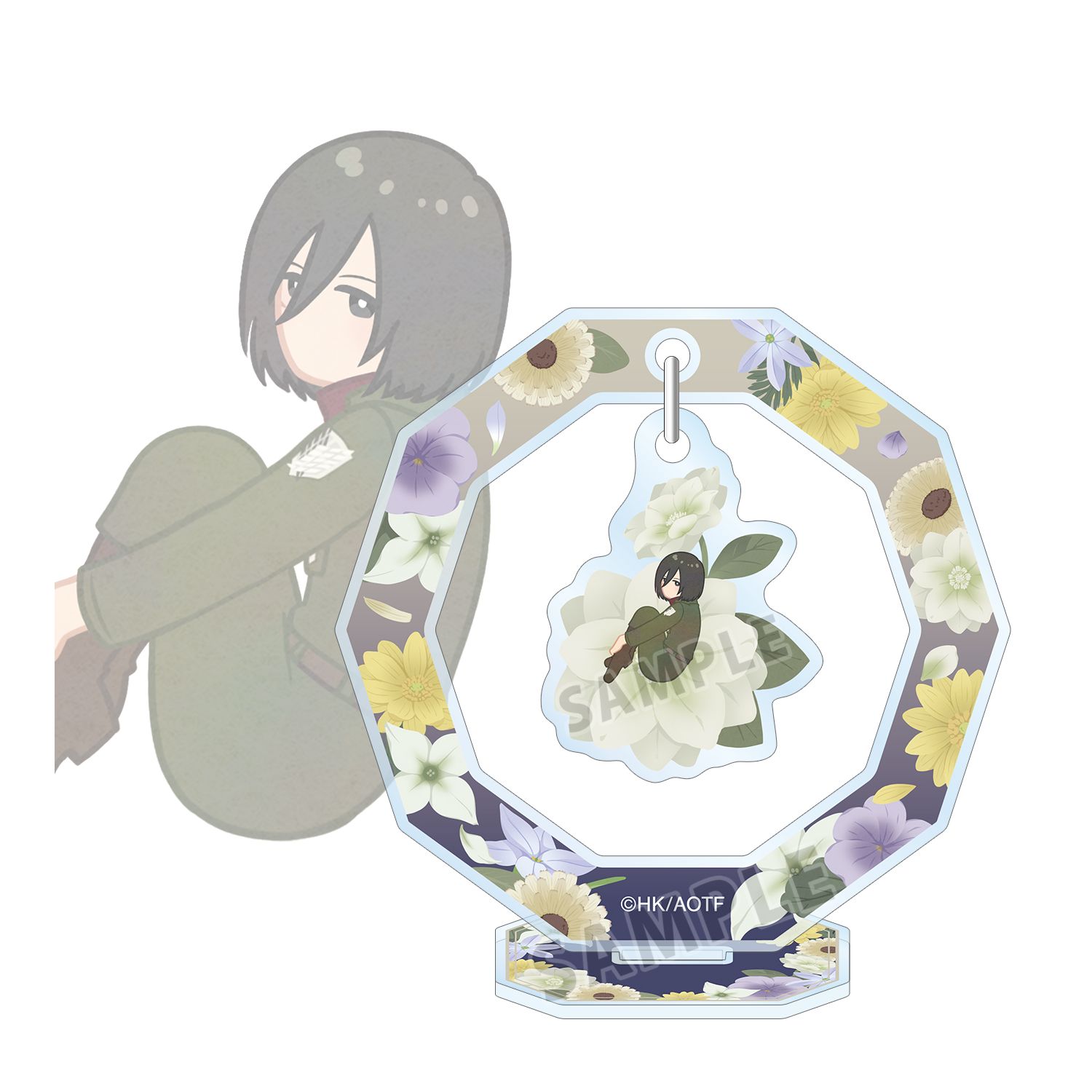 TVアニメ『進撃の巨人』 ミカサ Botania 第4弾 ゆらゆらアクリルスタンド - 公式商品画像 | AniSmile