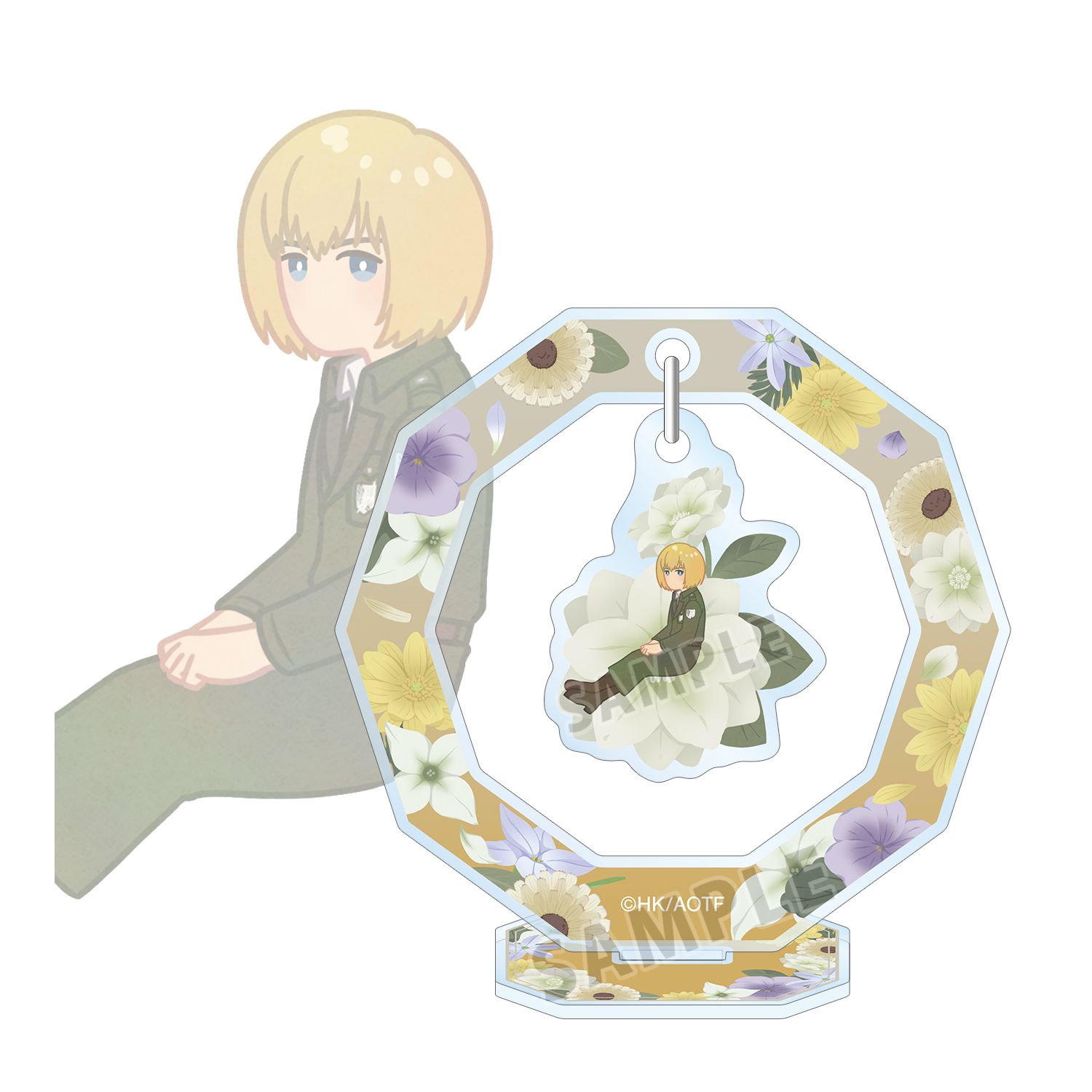 TVアニメ『進撃の巨人』 アルミン Botania 第4弾 ゆらゆらアクリルスタンド - 公式商品画像 | AniSmile