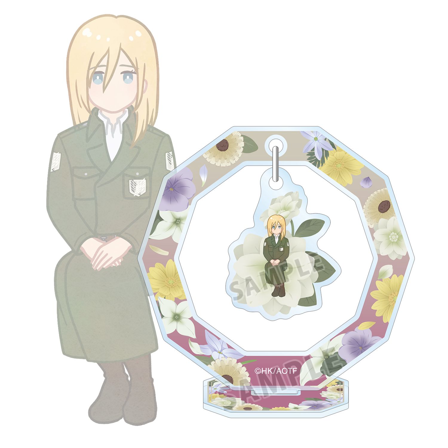 TVアニメ『進撃の巨人』 ヒストリア Botania 第4弾 ゆらゆらアクリルスタンド - 公式商品画像 | AniSmile
